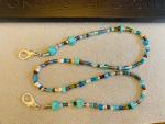 Handmade Beaded Mask Holder/Lanyard