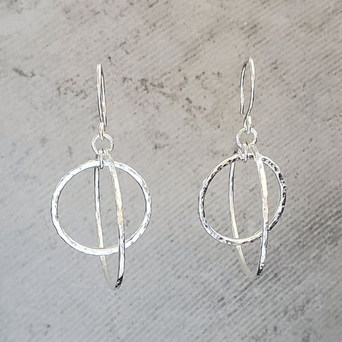 Silver Hoop Earrings picture