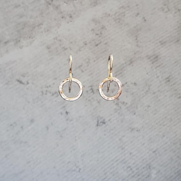 14k Gold Fill Hoop Earrings picture