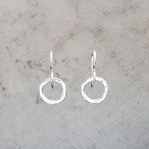 Silver Hoop Earrings