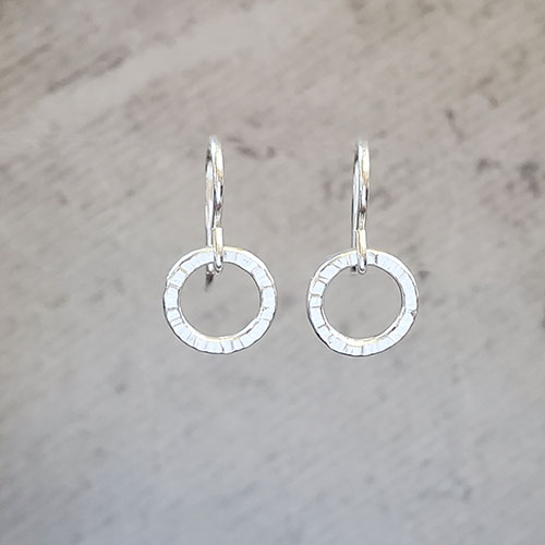 Silver Hoop Earrings picture