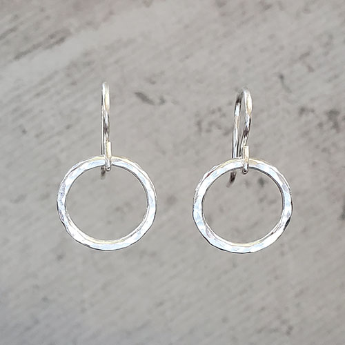 Silver Hoop Earrings picture