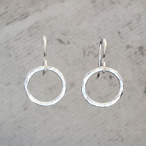 Silver Hoop Earrings picture