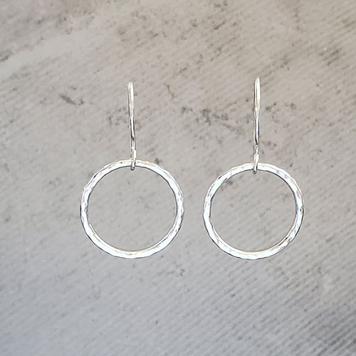 Silver Hoop Earrings picture