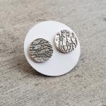 Beer Bubble Stud Earrings