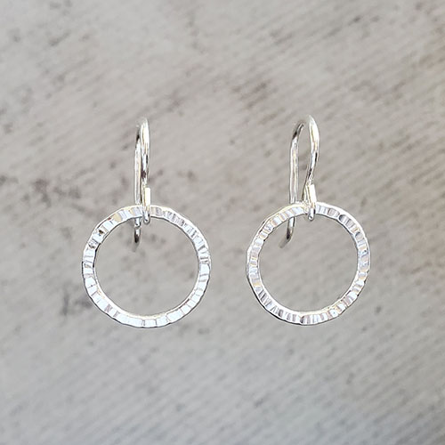 Silver Hoop Earrings picture