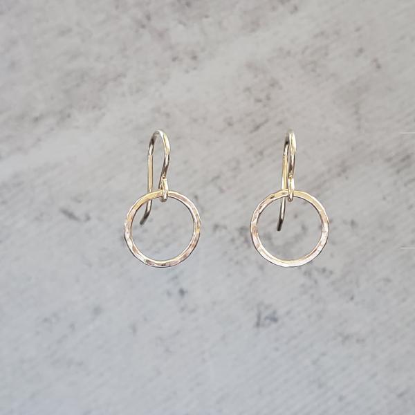 14k Gold Fill Hoop Earrings picture