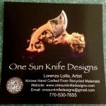 One Sun Knife Designs