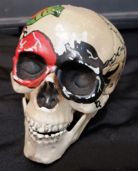 Painted Plastic Skulls picture