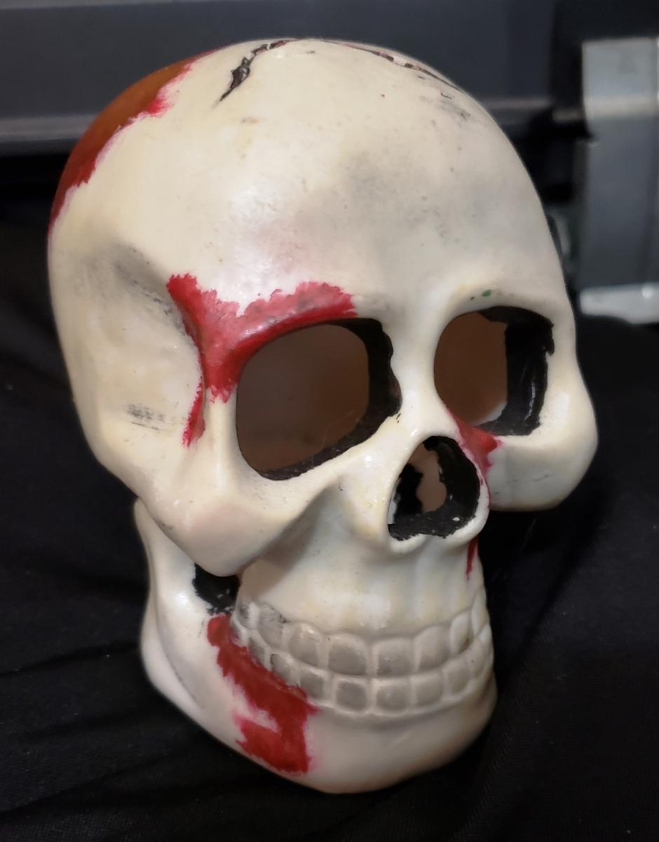 Painted Plaster Skulls picture