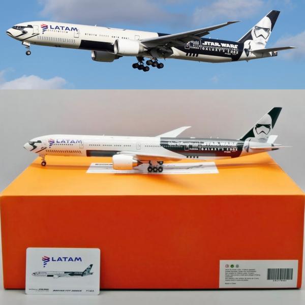 LATAM AIRLINES - STAR WARS -  JC WINGS 1:200 SCALE BOEING 777-300ER  REG: PT-MUA DIECAST  MODELS