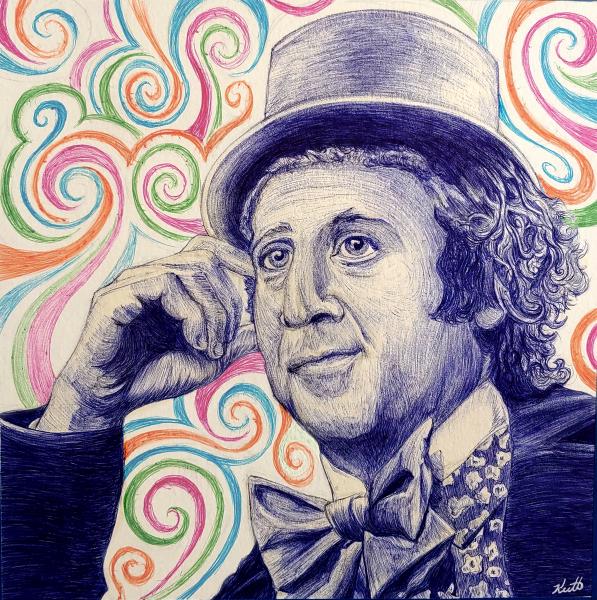 Keith Carson - Portrait of Willy Wonka picture
