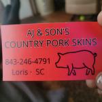 AJ & Sons Country Pork Skins