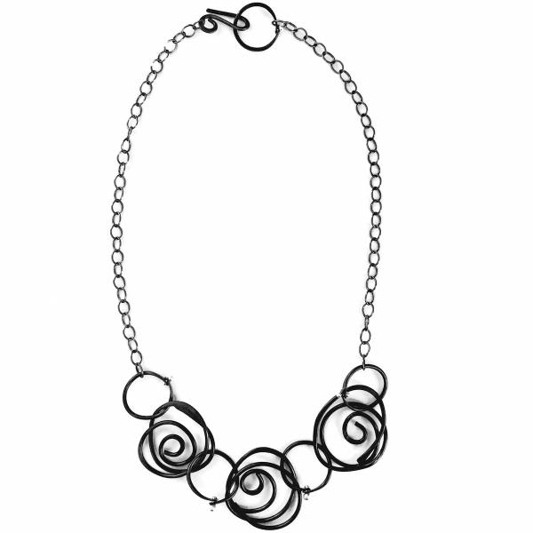 Swirl Modern Necklace