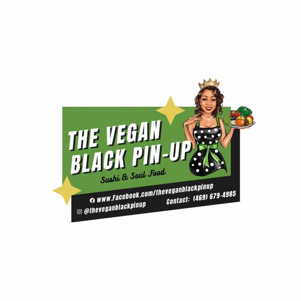 The Vegan Black Pin-Up