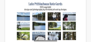 Notecards of Lake Pithlachocco (Newnan's Lake) picture