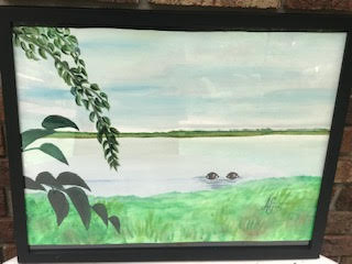 Paintings of Lake Pithlachocco (Newnan's Lake) picture