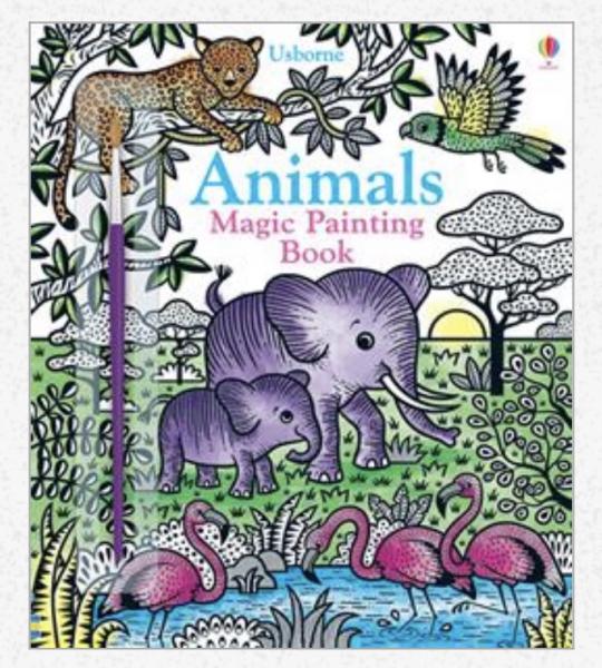 Animals Magic Painting Book