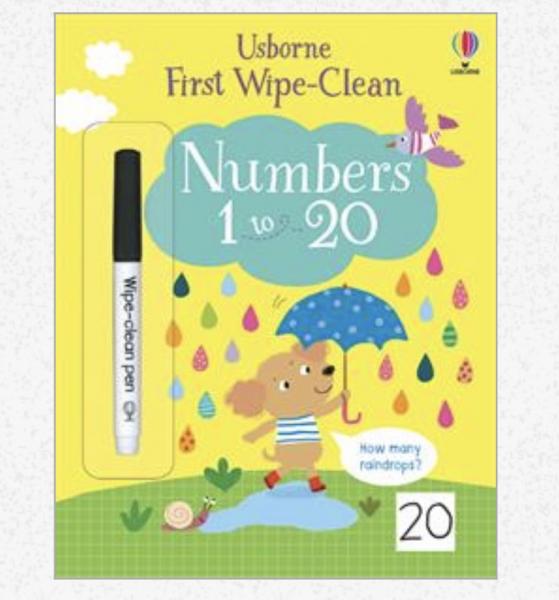 First Wipe Clean Numbers 1 to 20 picture