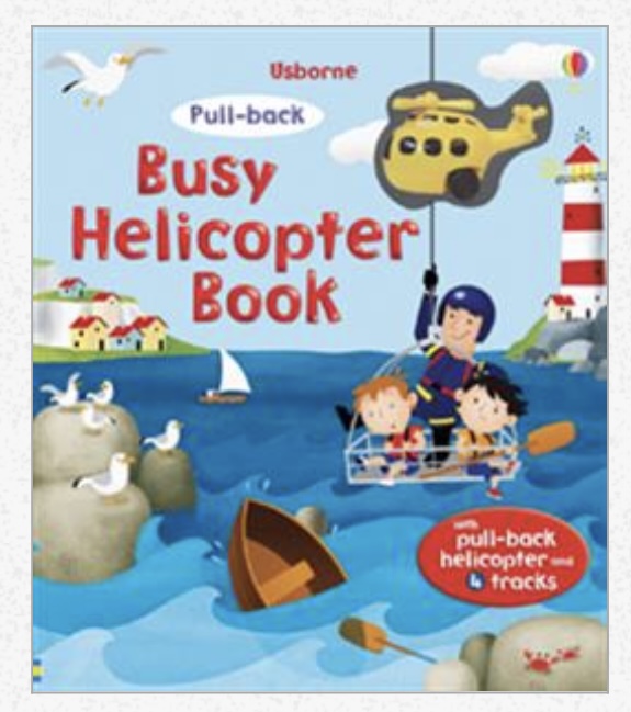 Pull Back Busy Helicopter Book