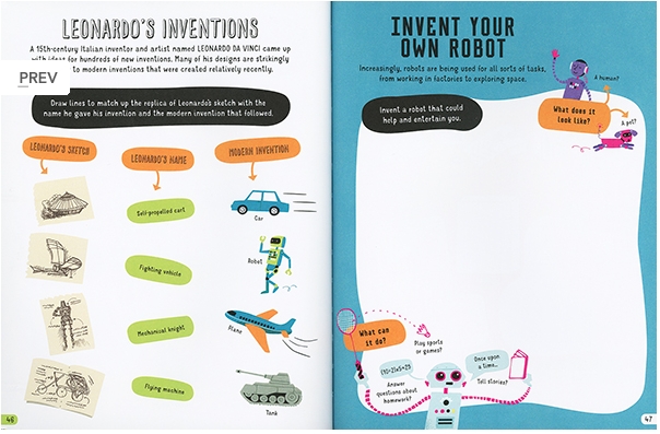 Inventions Scribble Book picture