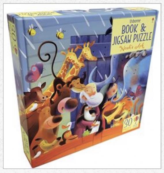 Noah’s Ark Book and Puzzle Set