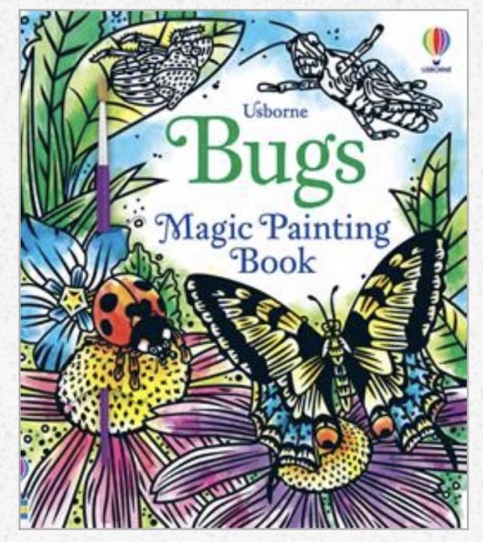 Bugs Magic Painting Book