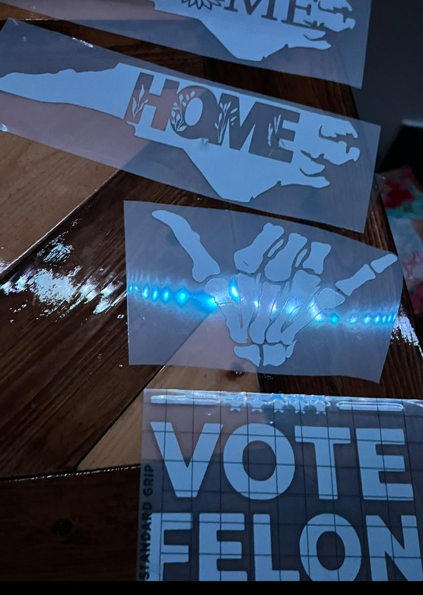 Vinyl stickers picture