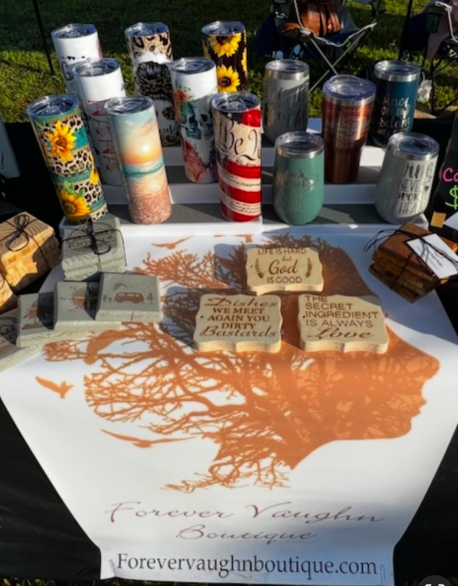 Handmade coasters picture