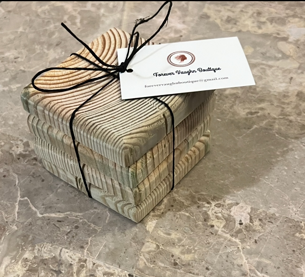 Handmade coasters picture