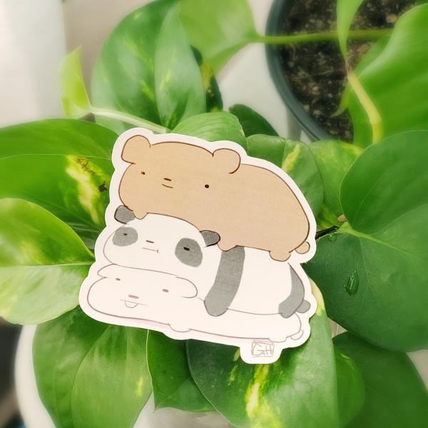 We Bare Bears Sticker Set picture