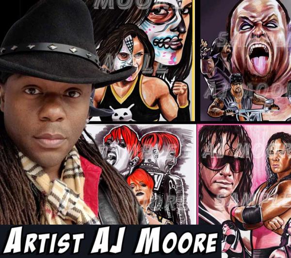 Artist AJ Moore