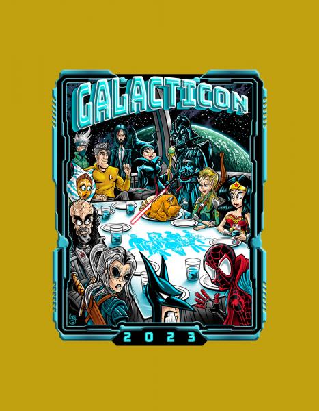 GalactiCon 2023 Thanksgiving Sticker picture