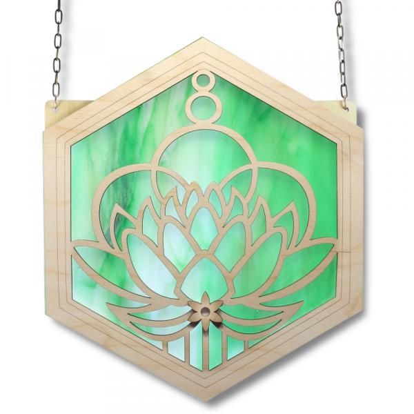 Grand Lotus Suncatcher picture