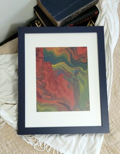 Memories from a Painted Desert- Pour Painting