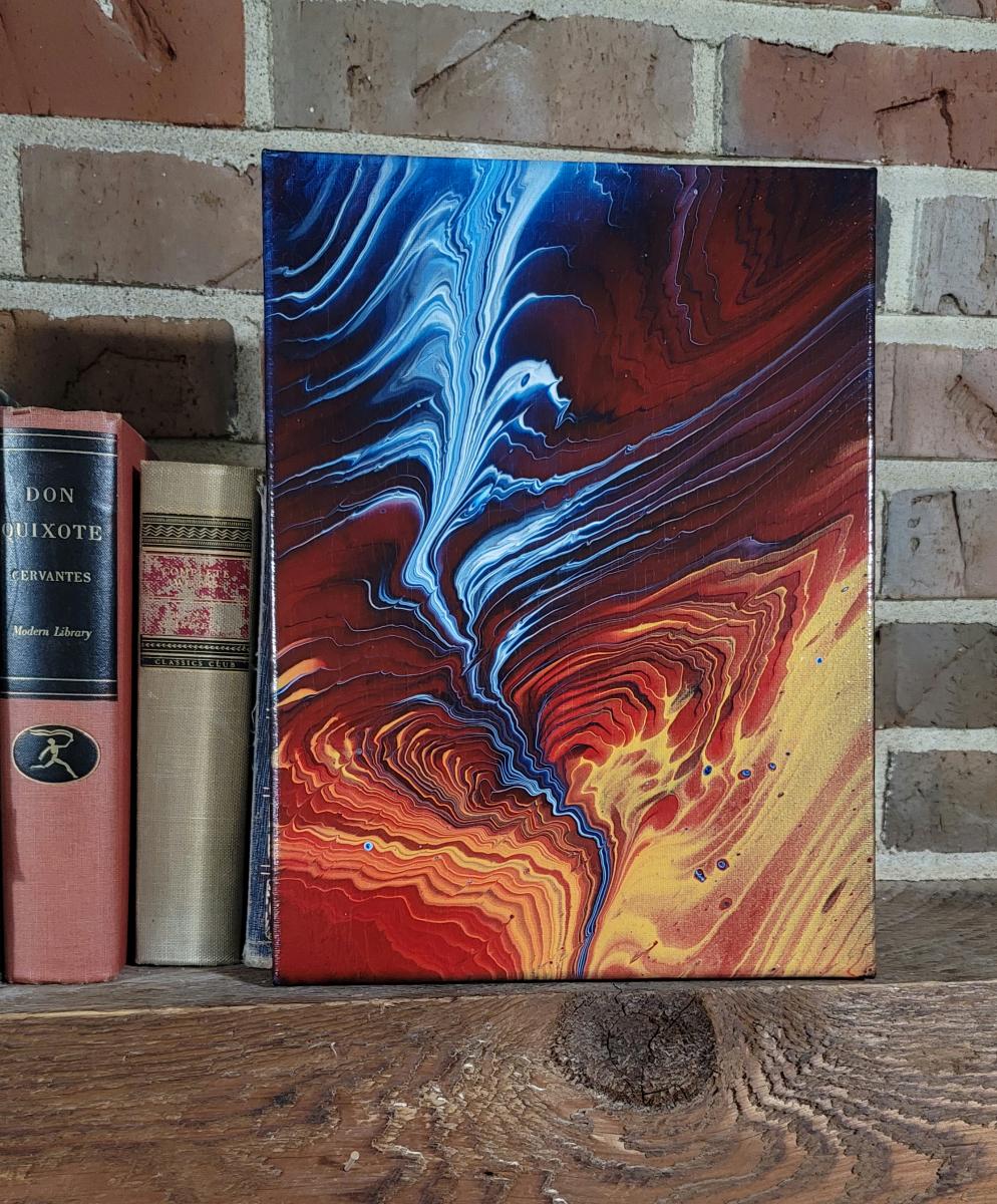 A Way Through- Abstract Fluid Art picture