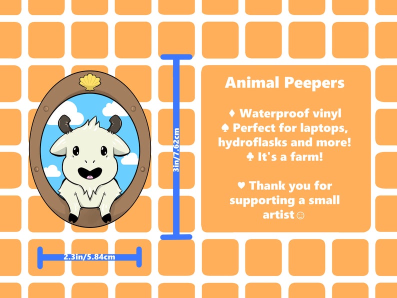 Cute Animal Window Vinyl Stickers picture
