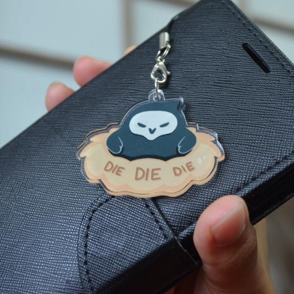 CLEARANCE Overwatch Reaper Birb and Birb76 Acrylic Charms picture
