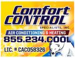 Sponsor: Comfort Control Specialists