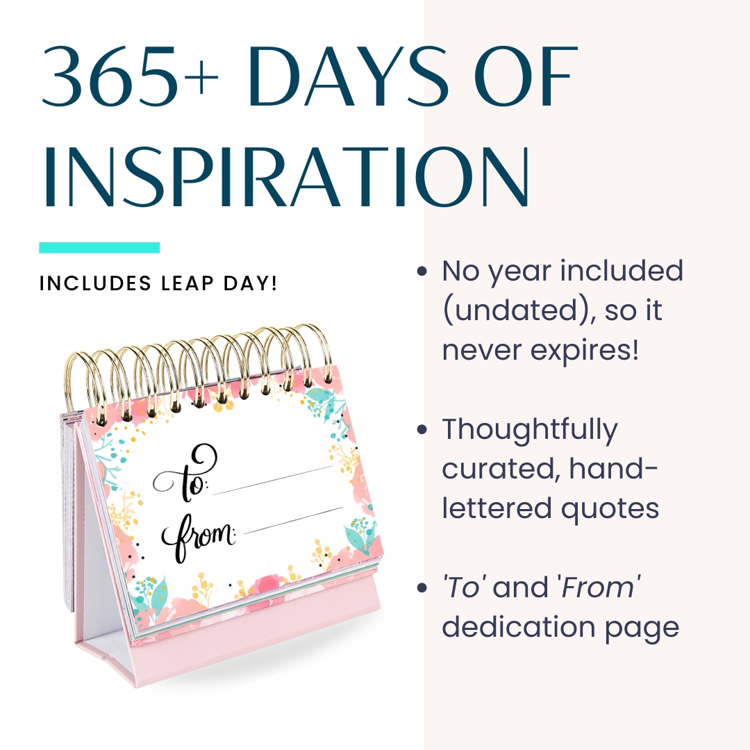 It's Time to Believe in Yourself: Motivational Desk Calendar picture