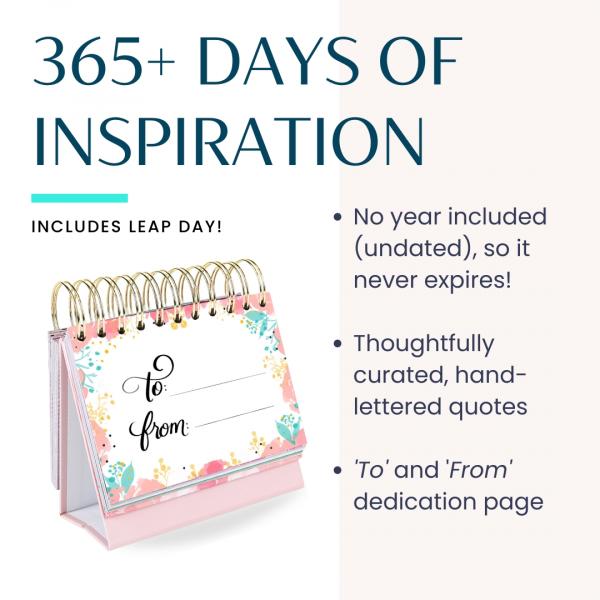 It's Time to Believe in Yourself: Motivational Desk Calendar picture