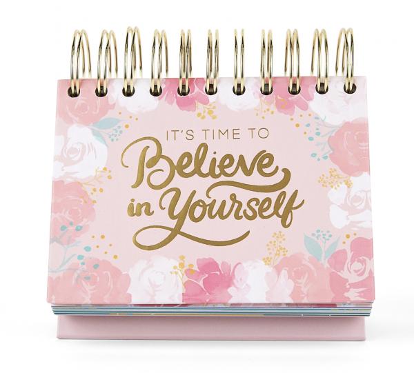 It's Time to Believe in Yourself: Motivational Desk Calendar picture