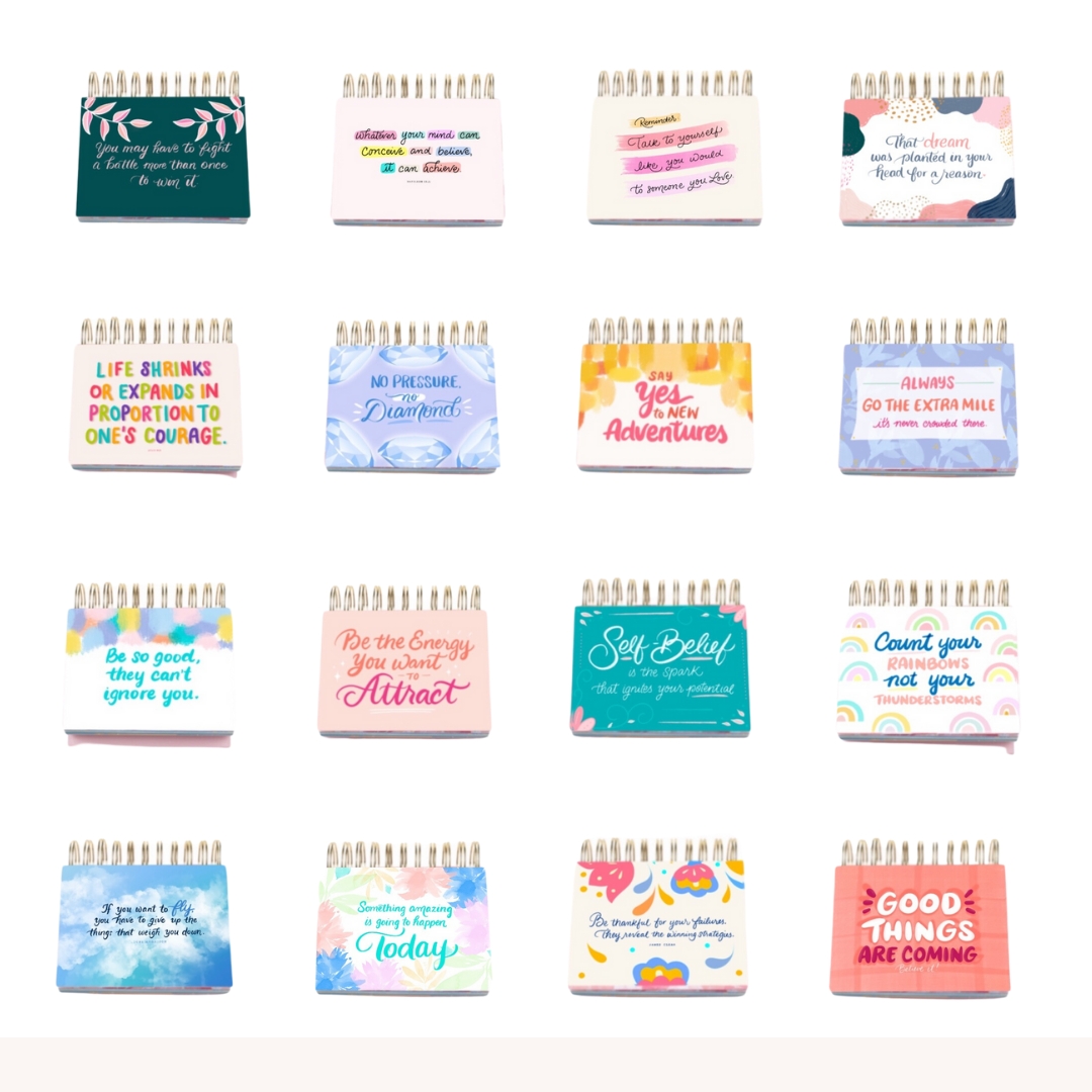 It's Time to Believe in Yourself: Motivational Desk Calendar picture