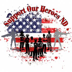 Support Our Heroes ND logo