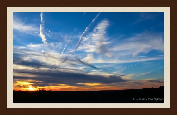 Blue Skies at Sunset picture