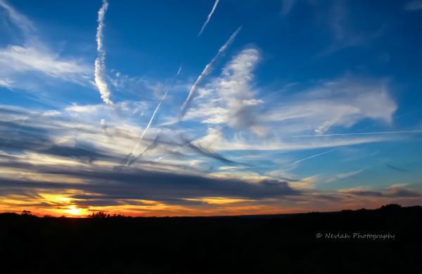 Blue Skies at Sunset picture