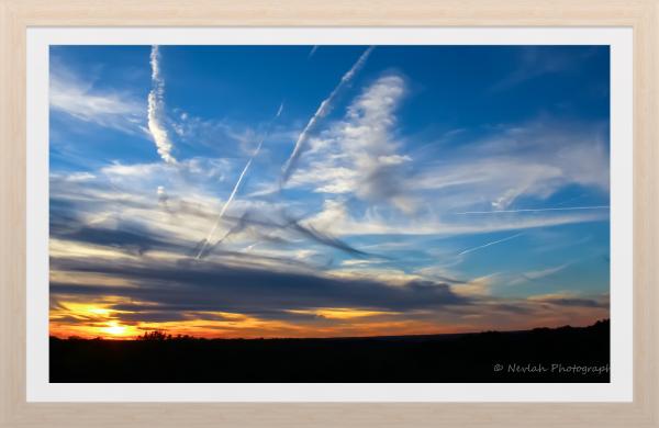 Blue Skies at Sunset picture