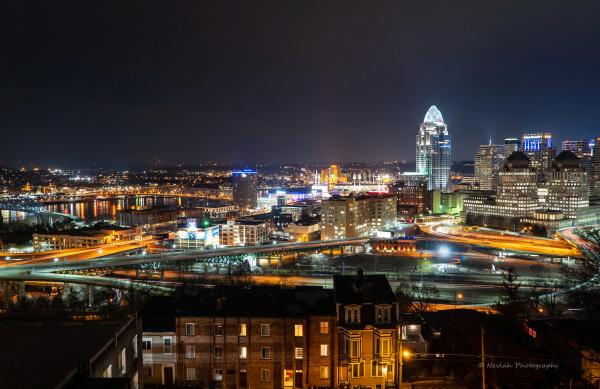 Cincinnati at Night picture