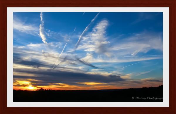 Blue Skies at Sunset picture