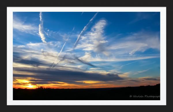 Blue Skies at Sunset picture